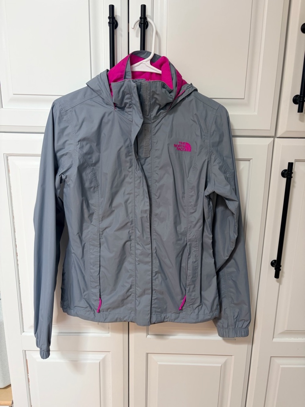 The north face rain coat